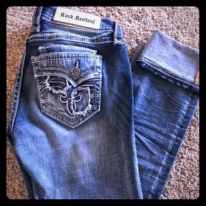 Rock Revival ankle/crop ‘Taye’ jeans